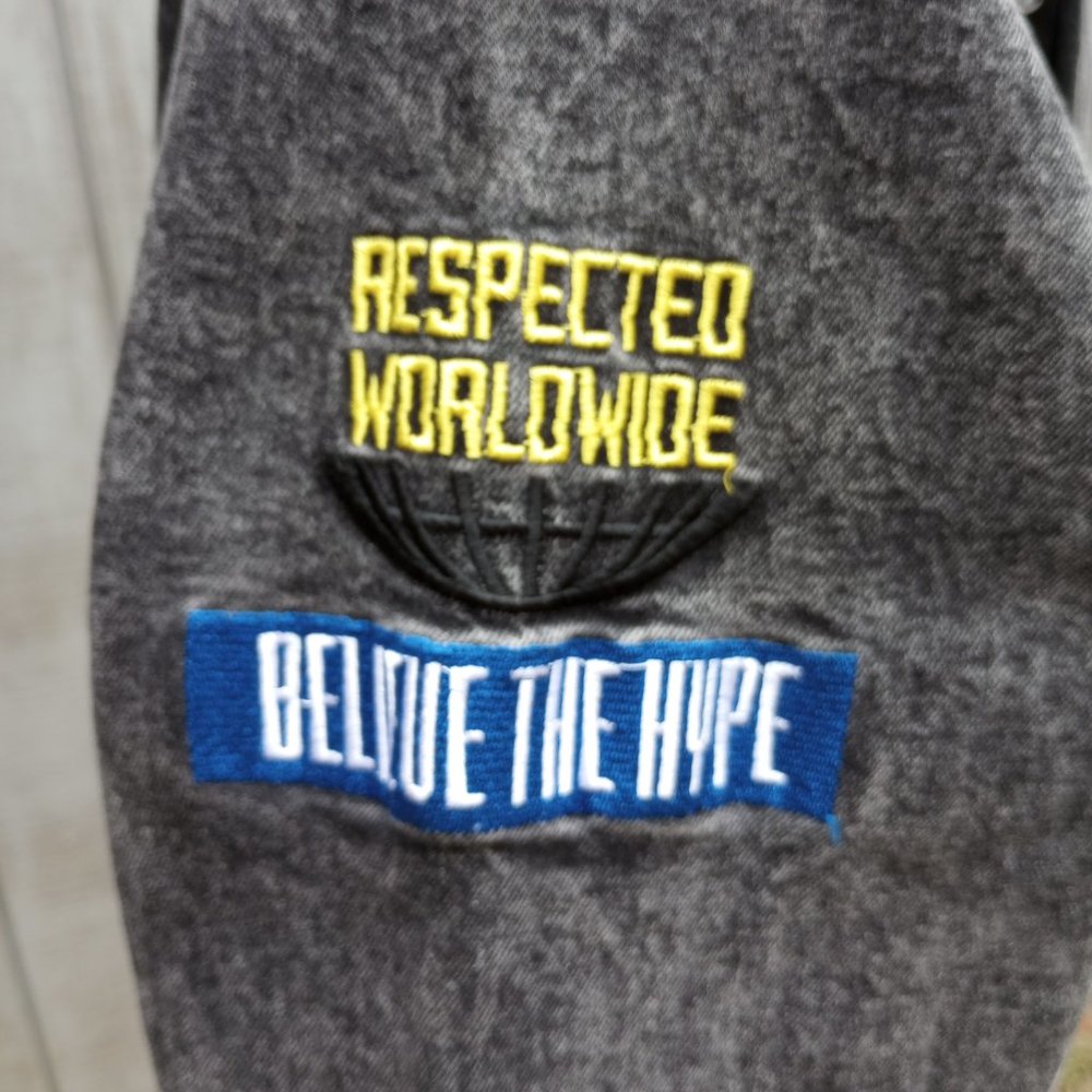 BORN FLY Embroidered Denim Jacket - Picture 8 of 16